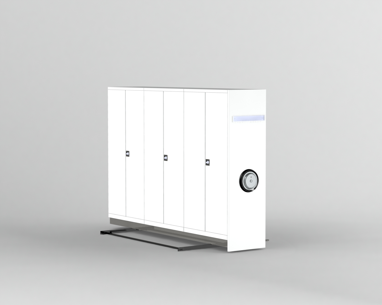 Üçlü Compact Arşiv Dolabı